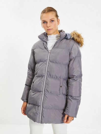 Зимняя куртка Trendyol модель TWOAW22MO0313/Gri — фото - INTERTOP