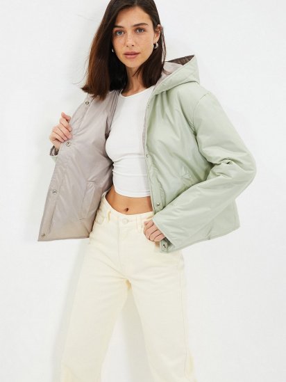 Демісезонна куртка Trendyol модель TWOAW22MO0341/Mint — фото 5 - INTERTOP