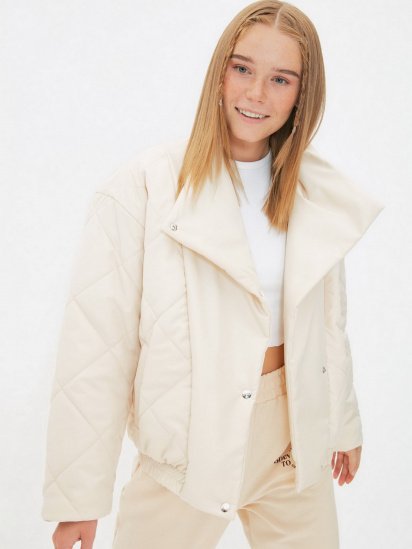 Зимняя куртка Trendyol модель TWOAW22MO0116/Ekru — фото 4 - INTERTOP