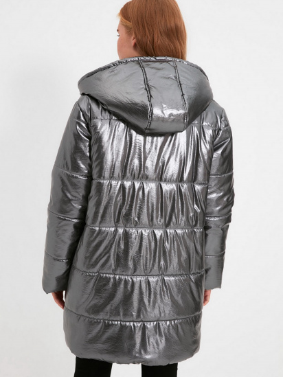 Зимова куртка Trendyol модель TWOAW22MO0007/Gumus — фото 2 - INTERTOP