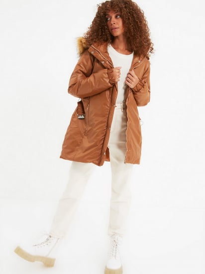 Зимова куртка Trendyol модель TWOAW22MO0070/Vizon — фото 6 - INTERTOP