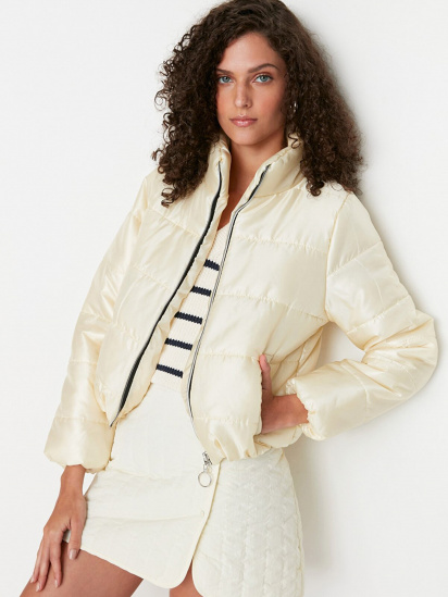 Демісезонна куртка Trendyol модель TWOAW20MO0088/Bej — фото - INTERTOP