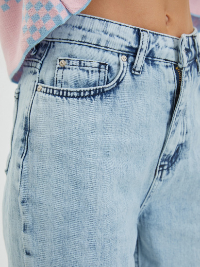 Прямые джинсы Trendyol Wide Leg модель TWOAW22JE1420/Mavi — фото 3 - INTERTOP