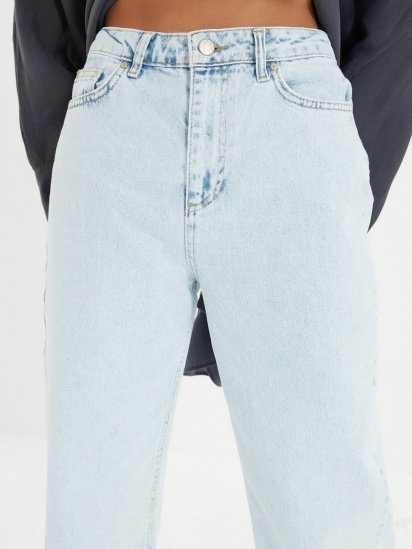 Прямые джинсы Trendyol Wide Leg модель TWOAW22JE0457/Acik Mavi — фото 3 - INTERTOP