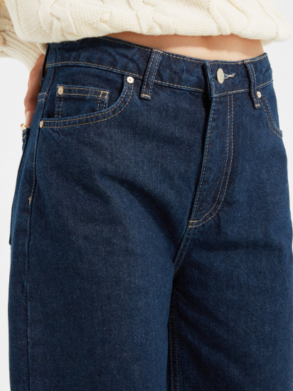 Расклешенные джинсы Trendyol Culotte модель TWOAW22JE0589/Lacivert — фото 4 - INTERTOP