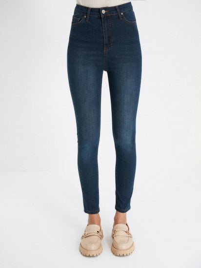 Скинни джинсы Trendyol Skinny модель TWOAW22JE1251/Lacivert — фото 5 - INTERTOP