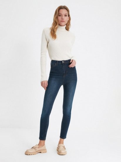 Скинни джинсы Trendyol Skinny модель TWOAW22JE1251/Lacivert — фото - INTERTOP