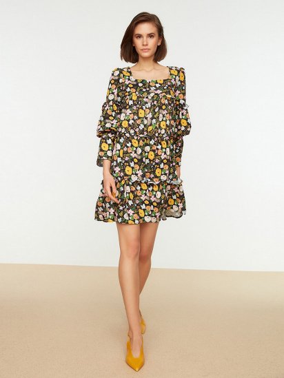 Платье мини Trendyol модель TWOSS22EL0070/Cok Renkli — фото - INTERTOP