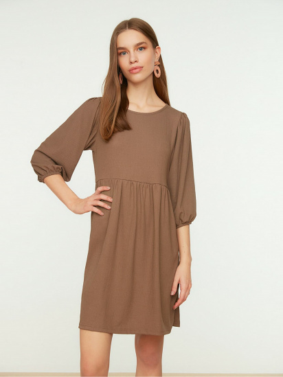 Платье мини Trendyol модель TWOSS22EL0831/Vizon — фото - INTERTOP