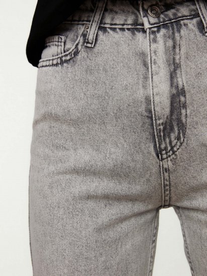 Прямые джинсы Trendyol модель TCTSS22JE0044/Gri — фото 6 - INTERTOP