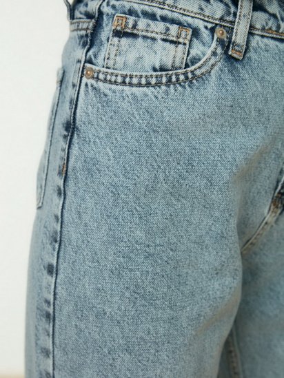 Широкие джинсы Trendyol Wide Leg модель TCTSS22JE0045/Mavi — фото 5 - INTERTOP