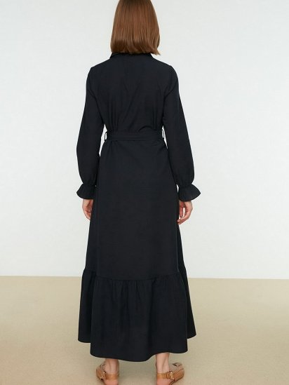 Платье макси Trendyol модель TCTSS22EB0099/Lacivert — фото - INTERTOP