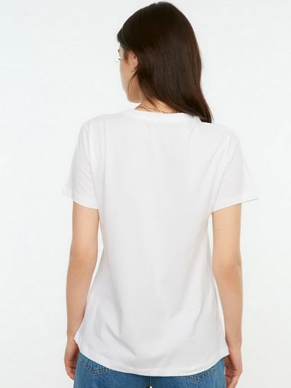 Набор футболок Trendyol модель TWOSS20TS0141/Camel-Beyaz — фото - INTERTOP