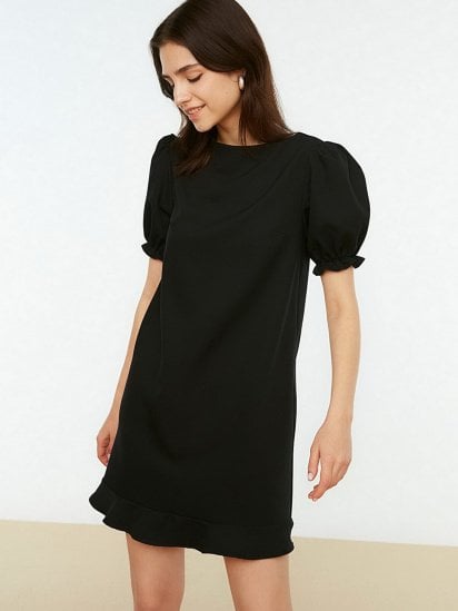 Платье мини Trendyol модель TWOSS22EL0863/Siyah — фото 5 - INTERTOP