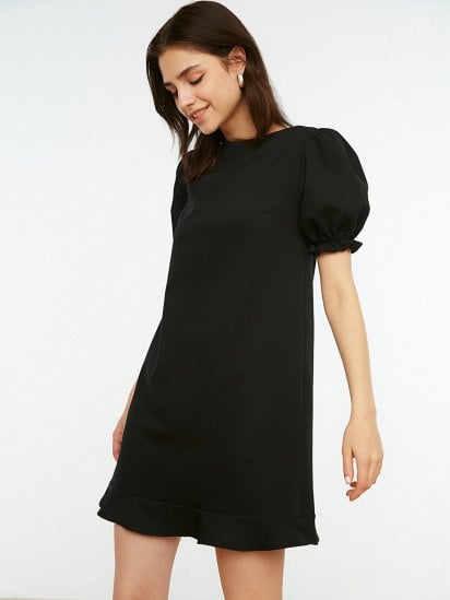Платье мини Trendyol модель TWOSS22EL0863/Siyah — фото - INTERTOP