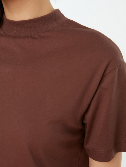 Набор футболок Trendyol модель TWOSS20TS1500/Kahverengi-Bej — фото 3 - INTERTOP