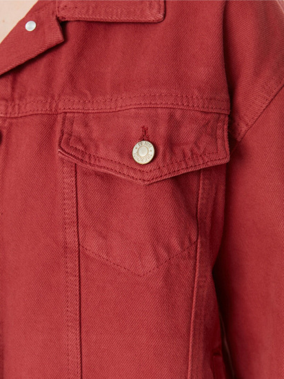 Джинсова куртка Trendyol модель TWOSS20CE0159/Kiremit — фото 3 - INTERTOP