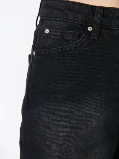 Шорты джинсовые Trendyol модель TWOSS20SR0297/Siyah — фото 5 - INTERTOP