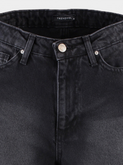 Шорти джинсові Trendyol модель TWOSS20SR0297/Siyah — фото 10 - INTERTOP