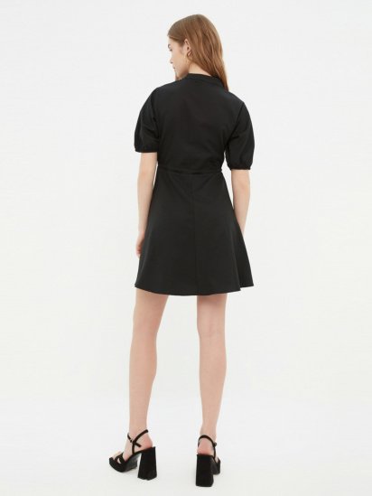 Платье мини Trendyol модель TWOSS22EL0774/Siyah — фото - INTERTOP