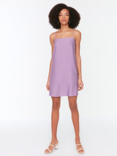 Сукня міні Trendyol модель TWOSS22EL1808/Lila — фото - INTERTOP