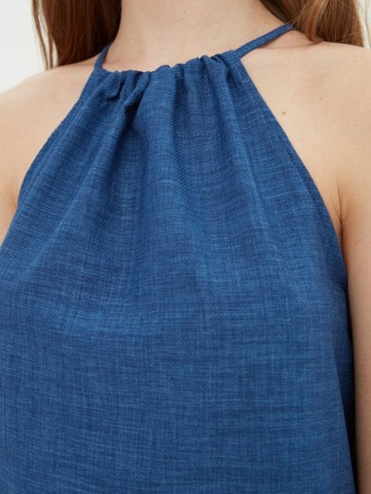 Платье мини Trendyol модель TWOSS22EL2446/Lacivert — фото 4 - INTERTOP