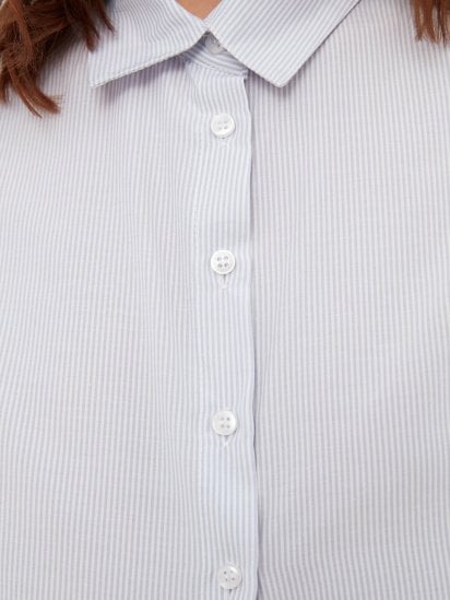 Блуза Trendyol модель TWOSS22GO0660/Acik Mavi — фото 4 - INTERTOP