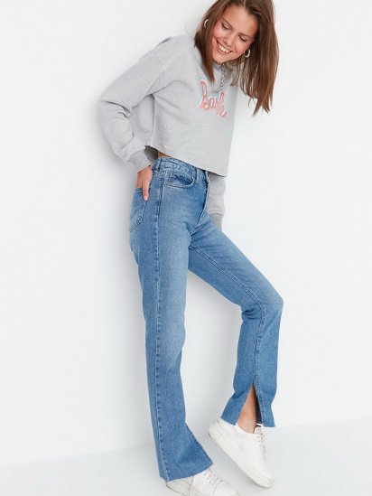 Расклешенные джинсы Trendyol модель TWOAW22JE0382/Lacivert — фото 3 - INTERTOP