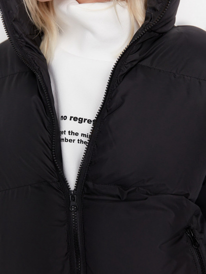 Демисезонная куртка Trendyol модель TWOAW23MO00248/Siyah — фото 4 - INTERTOP