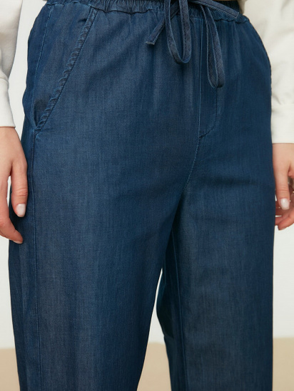 Широкі джинси Trendyol модель TCTSS21JE0722/Koyu Lacivert — фото 5 - INTERTOP