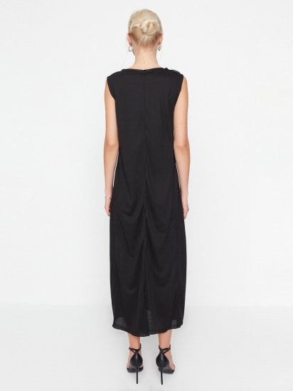 Платье миди Trendyol модель TWOSS22EL00528/Siyah — фото - INTERTOP