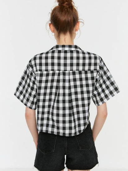 Блуза Trendyol модель TWOSS22GO0561/Siyah — фото 5 - INTERTOP