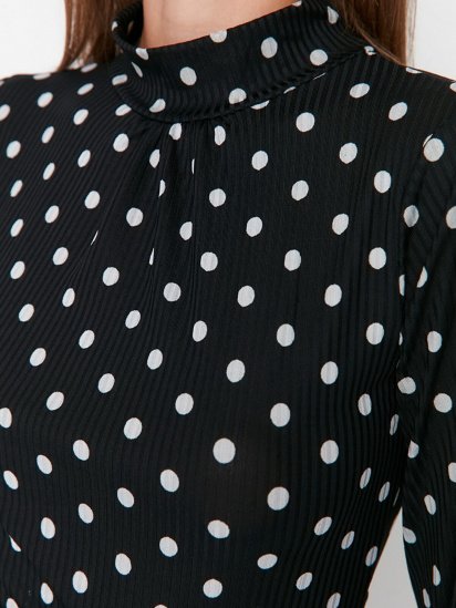 Платье мини Trendyol модель TWOAW23EL00453/Siyah — фото 5 - INTERTOP