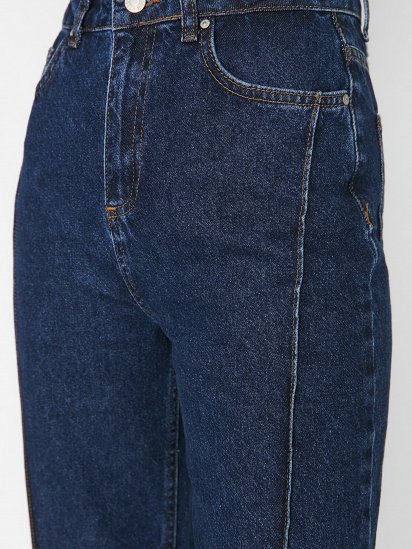 Широкі джинси Trendyol модель TWOAW23JE00090/Koyu Mavi — фото 4 - INTERTOP