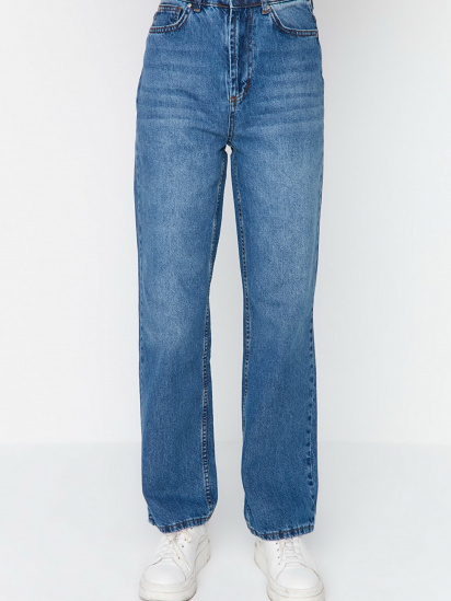 Широкие джинсы Trendyol модель TWOAW23JE00128/Acik Mavi — фото 5 - INTERTOP