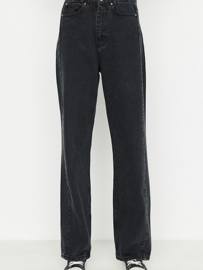 Широкие джинсы Trendyol модель TWOAW23JE00290/Antrasit — фото 5 - INTERTOP
