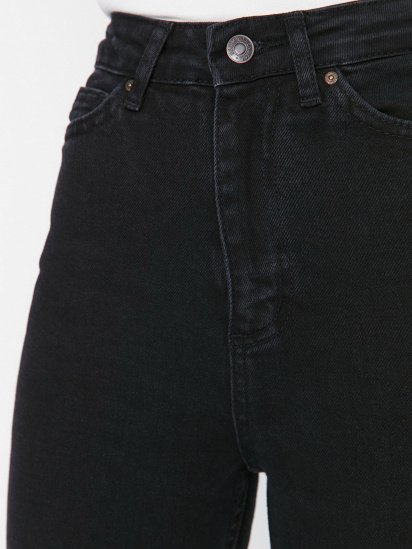 Расклешенные джинсы Trendyol модель TWOSS21JE0246/Siyah — фото 4 - INTERTOP