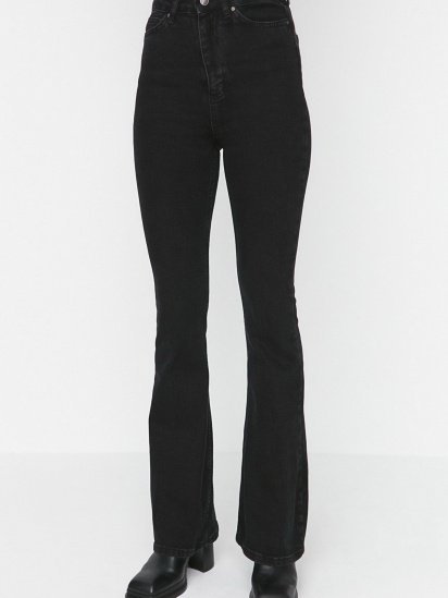 Расклешенные джинсы Trendyol модель TWOSS21JE0246/Siyah — фото 5 - INTERTOP