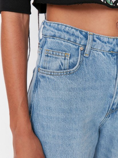 Расклешенные джинсы Trendyol модель TWOAW21JE0539/Mavi — фото 4 - INTERTOP