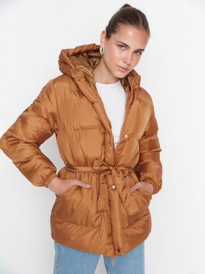 Зимняя куртка Trendyol модель TWOAW21MO0011/Camel — фото - INTERTOP