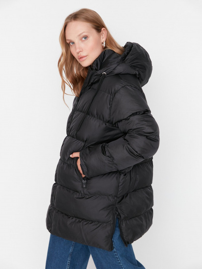 Зимова куртка Trendyol модель TWOAW22MO0114/Siyah — фото 3 - INTERTOP