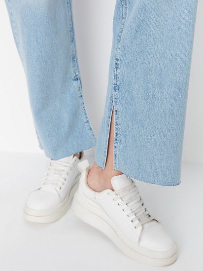 Широкие джинсы Trendyol модель TWOAW23JE00176/Acik Mavi — фото 4 - INTERTOP