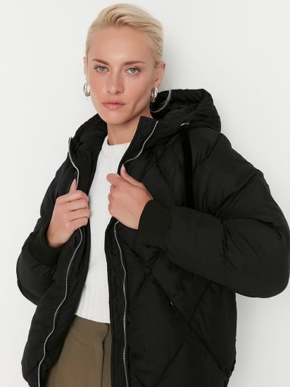 Зимова куртка Trendyol модель TWOAW23MO00004/Siyah — фото 3 - INTERTOP