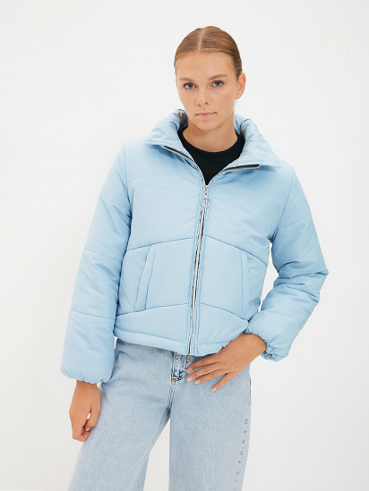 Зимова куртка Trendyol модель TWOSS20MO0015/Mavi — фото 3 - INTERTOP