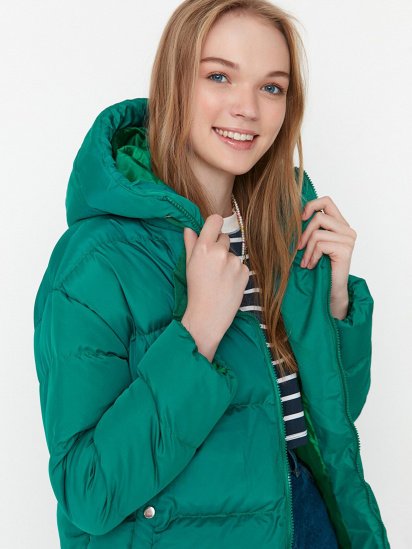 Зимняя куртка Trendyol модель TWOAW21MO0022/Koyu Yesil — фото 3 - INTERTOP