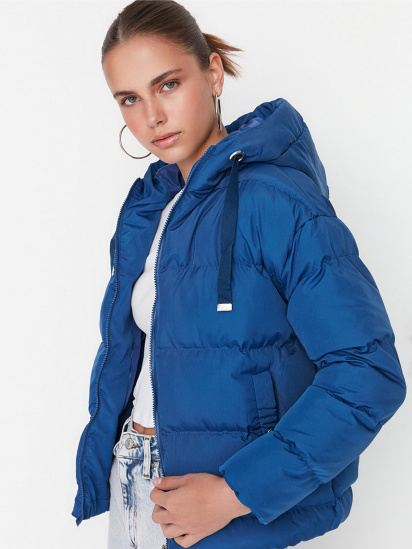 Зимняя куртка Trendyol модель TWOAW21MO0022/Lacivert — фото - INTERTOP