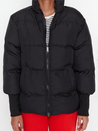 Зимняя куртка Trendyol модель TWOAW22MO0002/Siyah — фото 3 - INTERTOP