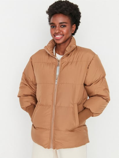 Зимова куртка Trendyol модель TWOAW22MO0002/Vizon — фото - INTERTOP