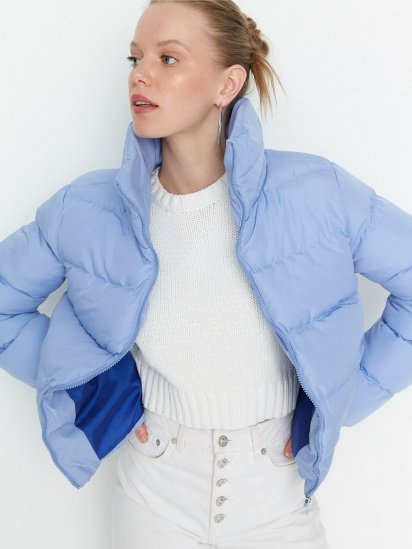 Зимова куртка Trendyol модель TWOAW23MO00108/Lila — фото - INTERTOP