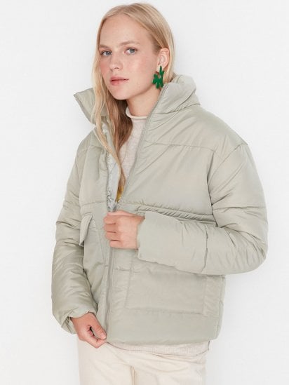 Зимова куртка Trendyol модель TWOAW23MO00146/Mint — фото - INTERTOP